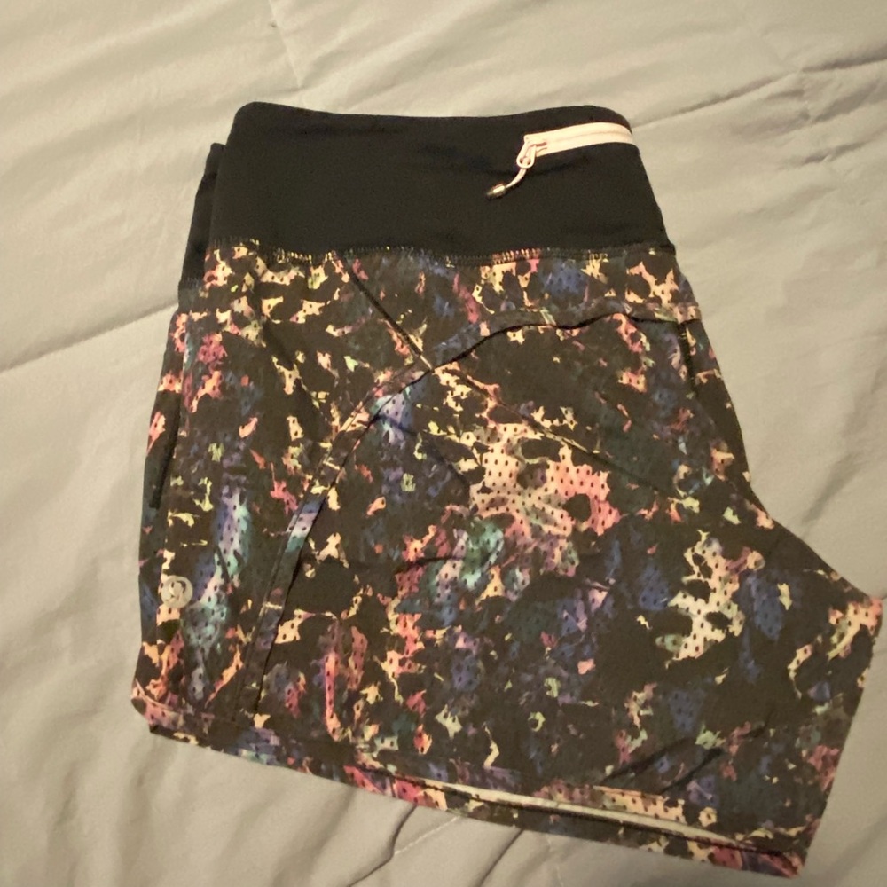 Lululemon Run Times Short - Multi-Color - Size 10 - image 3